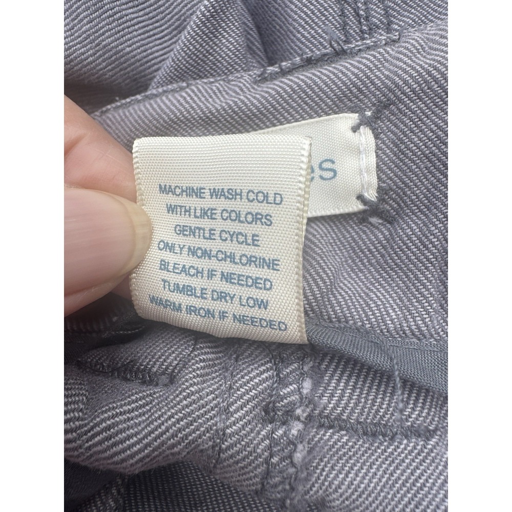 Y2K Maurices Women's Grey Dress Pant Trousers Flare Leg Polished SZ 11/ 12 NWT - Picture 16 of 16